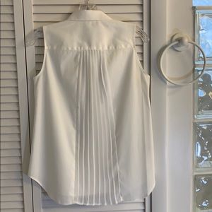 White Ann Taylor blouse, size small.